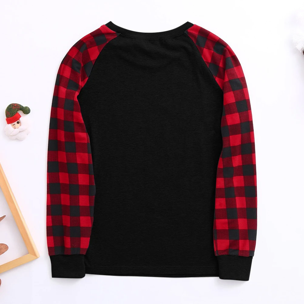 

Matching Family Christmas Pajamas Set Long Sleeve T-Shirt and Long Pants Family Set Sleepwear Homewear