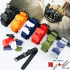 Ремешок нейлоновый для Casio, аксессуары для часов, фоторазъем, фоторазъем, ремешок из смолы для мужчин и женщин 120 GA400DW5600M5610DW6900