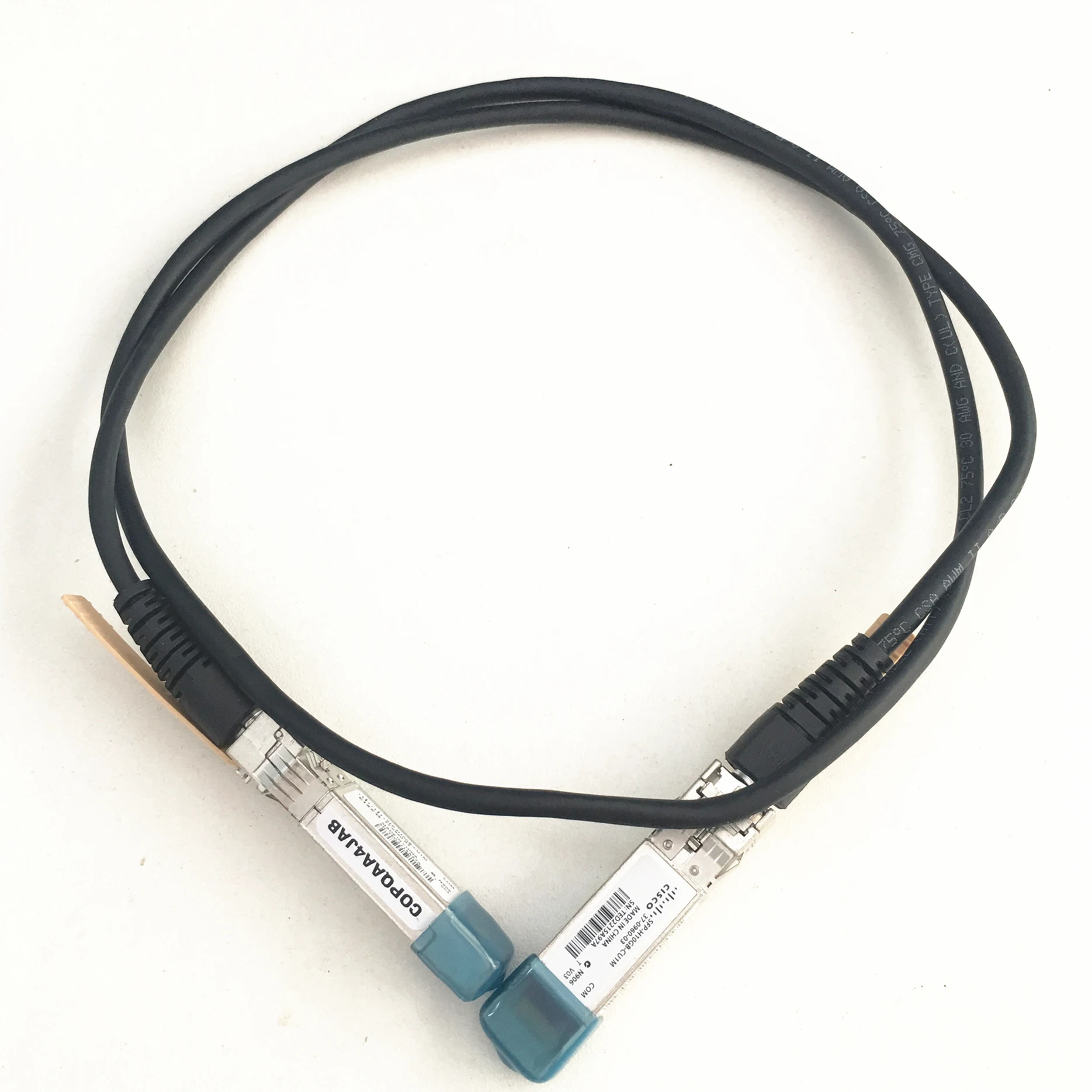 10 Гб SFP+ DAC кабель используется Cisco SFP-H10GB-CU1M 1 метр/SFP-H10GB-CU3M 3 метра 10GbE SFP+ DAC Twinax кабель 37-0960