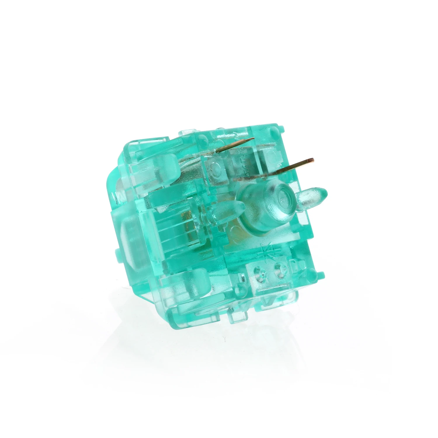 Zealpc бирюзовые переключатели Tealios (линейные) 63 5g 5Pin для монтажа печатной платы SMD RGB