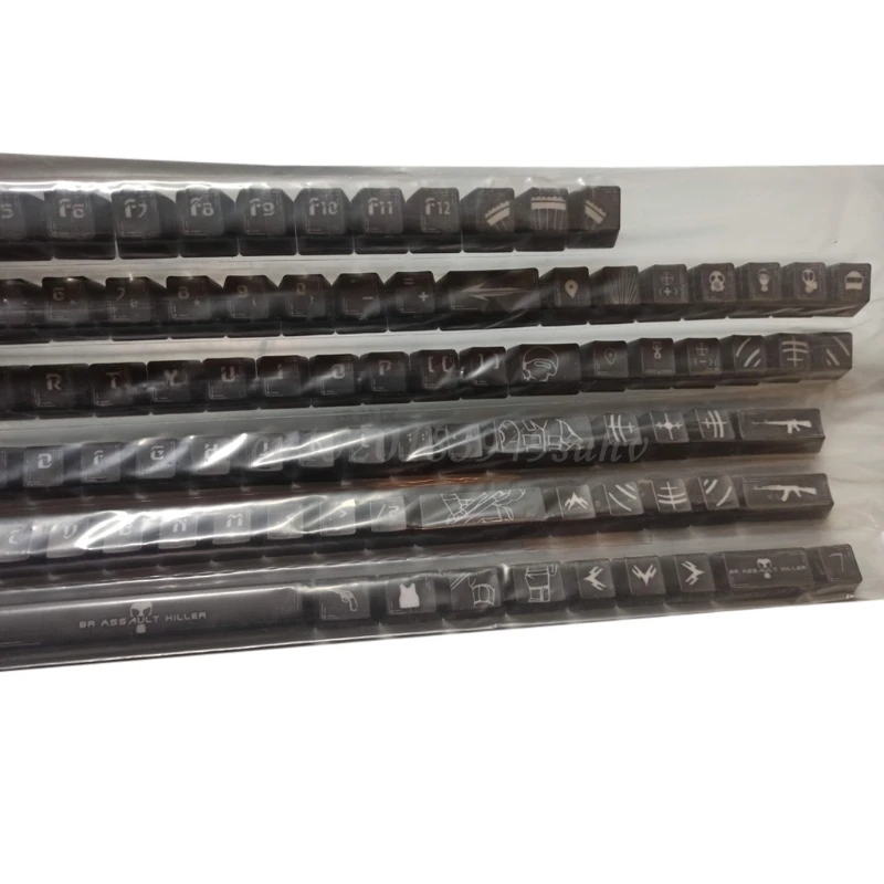 

RGB 104 Keycaps OEM Backlight Keycaps For Outemu Gateron Kailh Cherry MX Switch Mechanical Keyboard