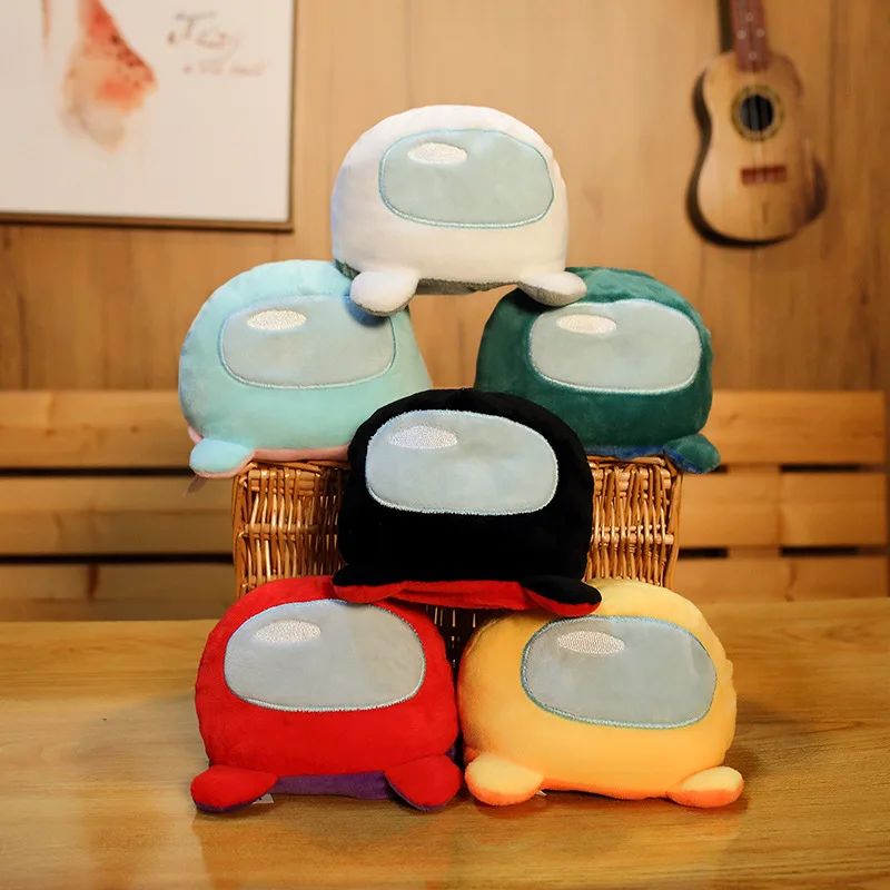 Reversible Plush Toy Double Side Stuffed Doll Kawaii Animal Children Amongus Kids Christmas Gift | Игрушки и хобби