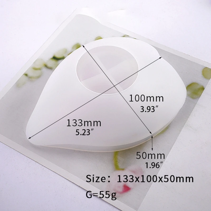 

13MC DIY Heart Shaped Dish Bowl Plate Casting Silicone Mould Crafts Decoration Jewelry Making Tools Crystal Epoxy Resin Mold