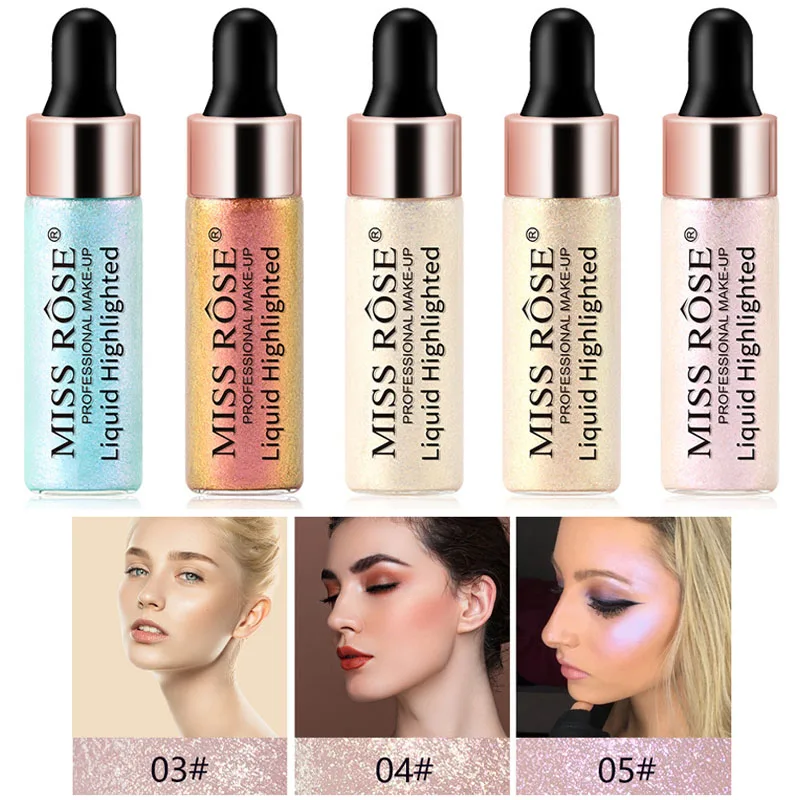 Miss Rose хайлайтер осветитель для осветления лица жидкий текстовый маркер праймер