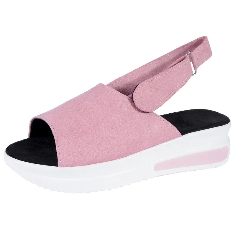

2021 Women Sandals Soft Stitching Ladies Sandals Bulck Comfortable Flat Sandals Women Open Toe Beach Shoes Woman Footwear