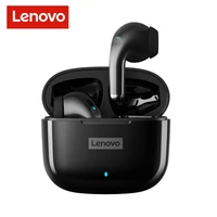 original lenovo lp40 upgraded earphone tws wireless bluetooth headphone mini music headset with mic noise cancelling earbuds