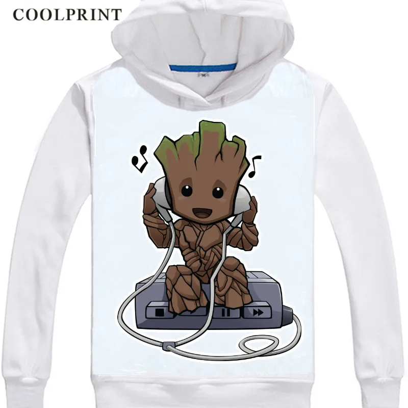 Детский пуловер для косплея по аниме Дерево Монстр с супергероем Грут планета X I