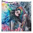 Ever Moment полное алмазное художественное оформление мозаичная картина девушки в любви DIY подарок ремесло Домашний Декор полностью квадратные блестящие камни 5L732