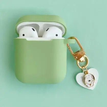 Style 1 Популярный милый беспроводной Bluetooth чехол с мультяшной собакой для Apple AirPods, силиконовый чехол для зарядки наушников s для Airpods 2, защитный чехол - Цвет: Style 1