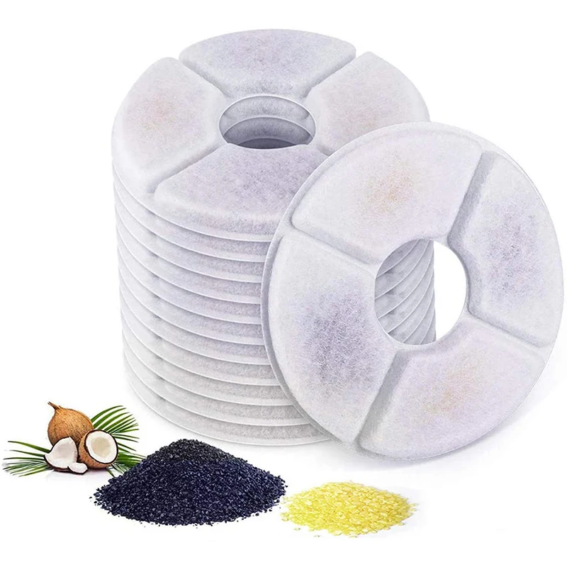 

4/6/8/12 шт., сменные фильтры для питьевой воды с активированным углем