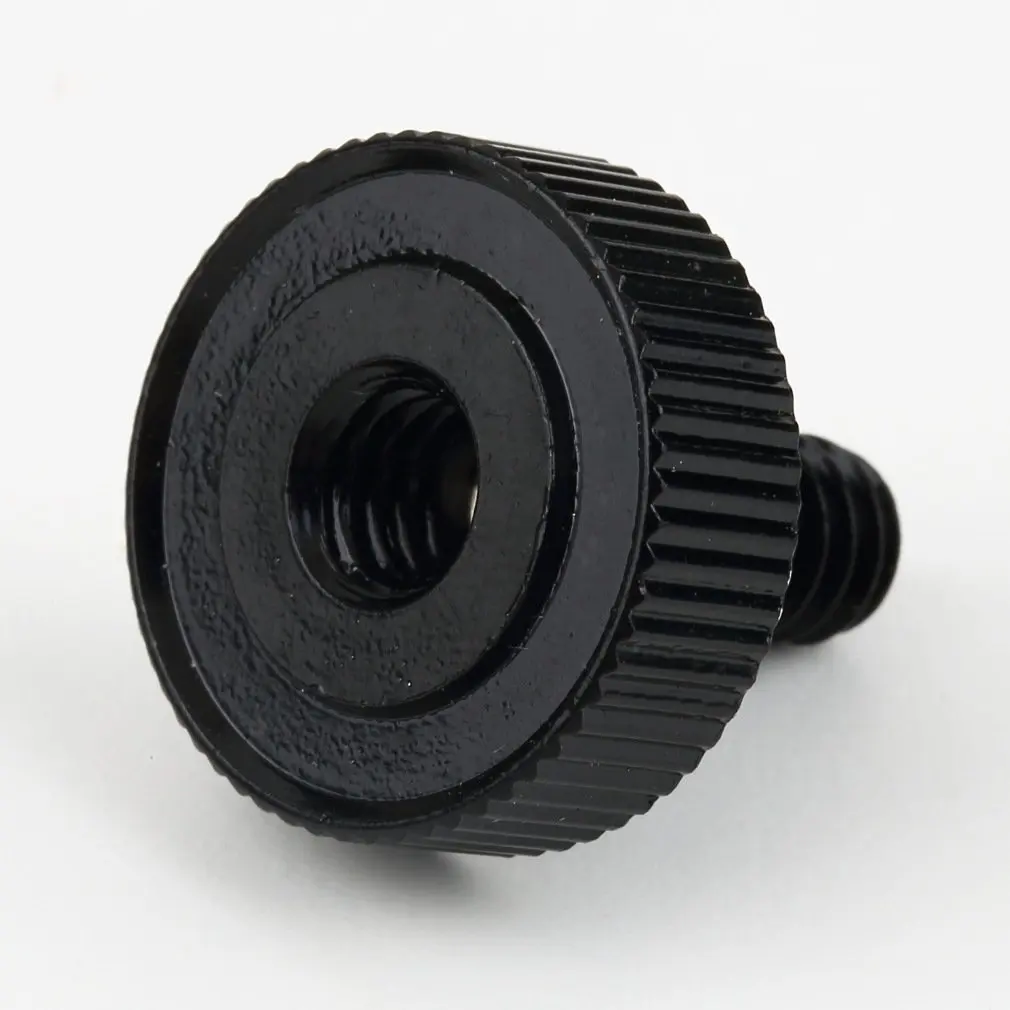 

Short 1/4 Screw Hot Shoe Tripod Adapter for Camera / Tripod / Flash Bracket Male to Female Fasteners Nuts Alumium