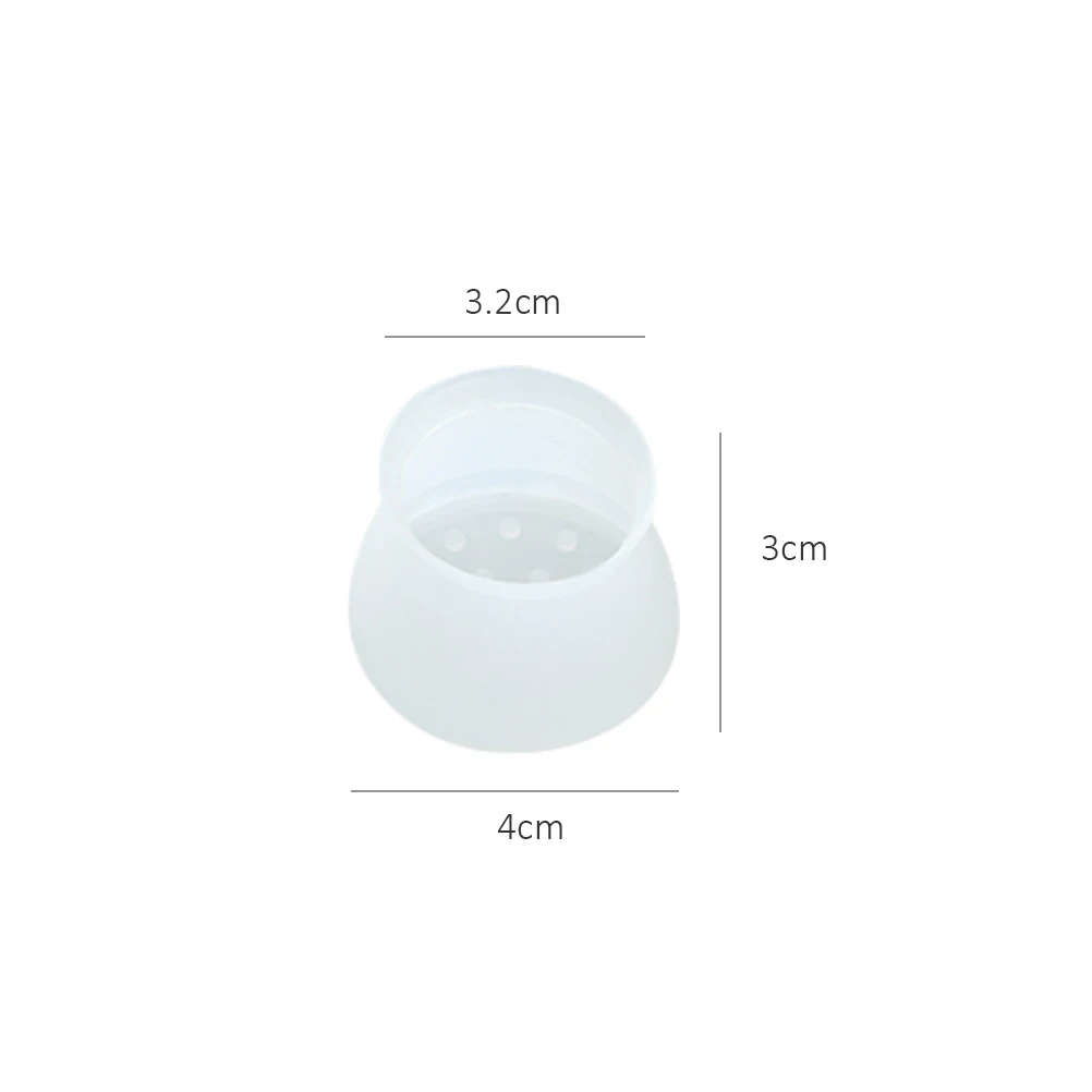 4 шт. колпачки для ног домашнего стула мебельные Чехлы стола носки резиновые