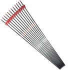 Стрелы Linkboy Углеродные, 12 шт., 400, 500, 600, 700, 800, 900, пластиковые, внутренний диаметр 4,2 мм, нержавеющая сталь