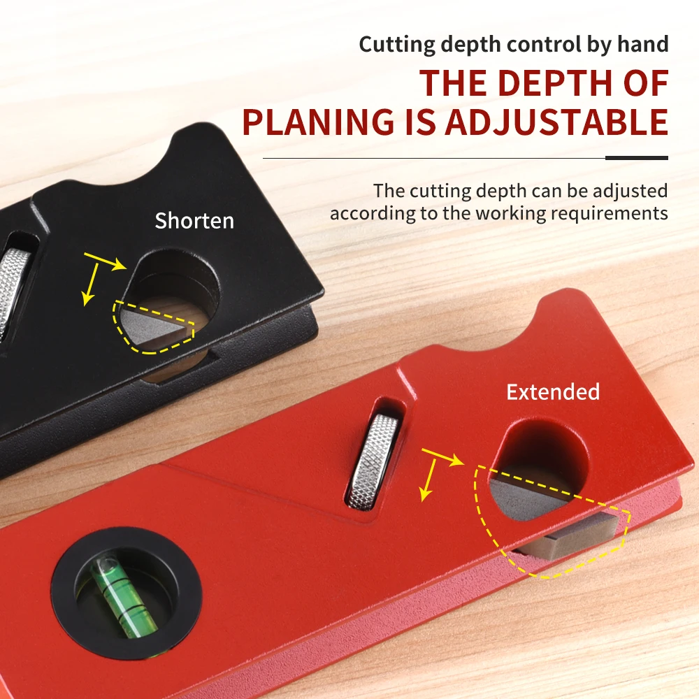 Onkel.J деревообрабатывающий в руку на плечо самолет с металлическим-гипсокартон
