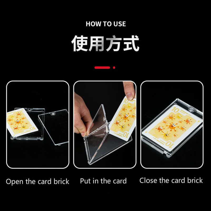 Ultra Pro 35 PT One Touch Gold Hockey Card Holder Case Basketball Cards Brick Top Loaders Protect Box 35/55/75/100/130/180 | Спорт и