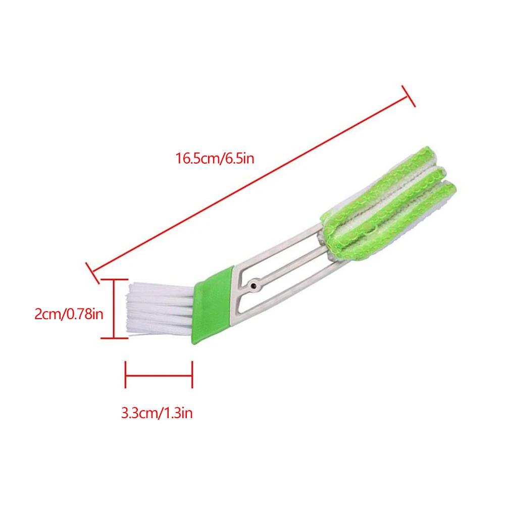 

3pcs multi-Use Dirt Duster Cleaner Brush Car Air Conditioning Vent Blinds Cleaning Brush for Keyboard Dust Blinds PC Clean Tool