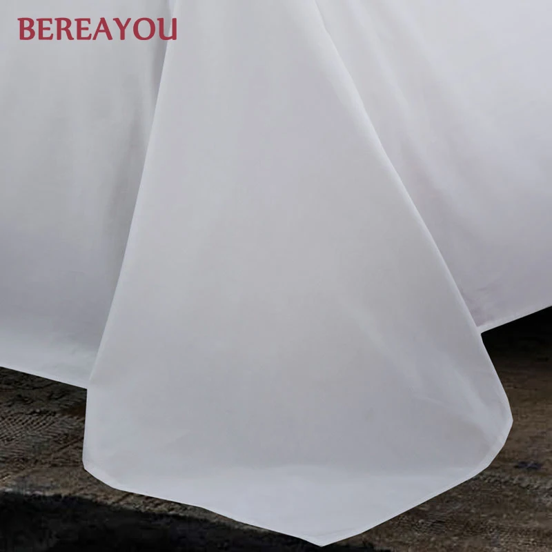 Постельное белье атласное хлопчатобумажное 1 шт. для гостиниц 40S/60S/80S Королевский