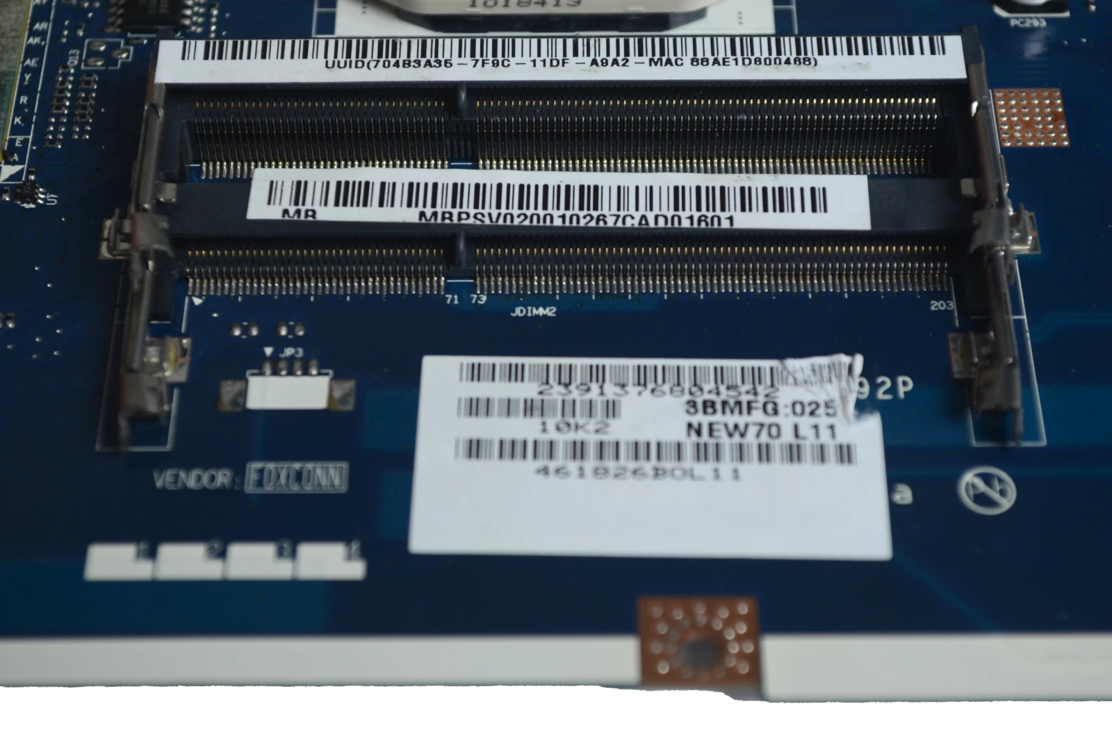 Высокое качество новинка 70LA 5892P для ноутбука ACER Aspire 5742G материнская плата MBWJU02001 HM55