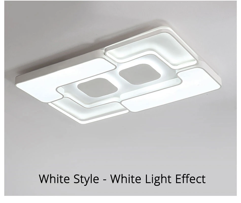 LED ceiling lights White/Grey body Modern living room for bedroom support 110V and 220V Remote control led lamps