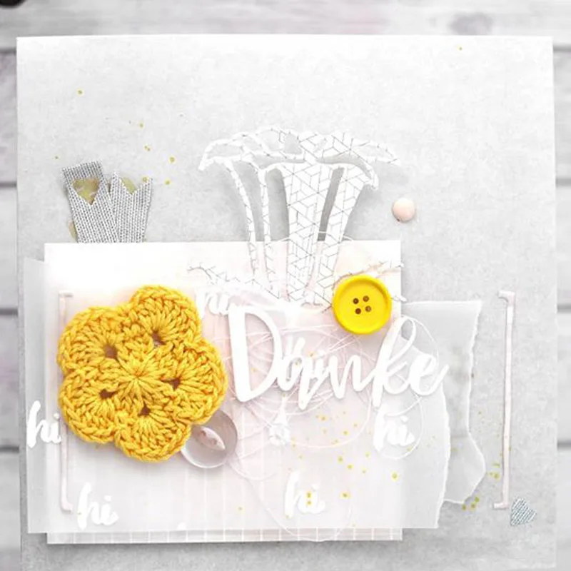 Немецкая детская одежда облако лотоса луна резные штампы DIY ремесла открытка