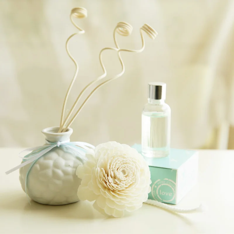 Ароматическая пудра горелка масло белая ваза ароматический запах диффузор