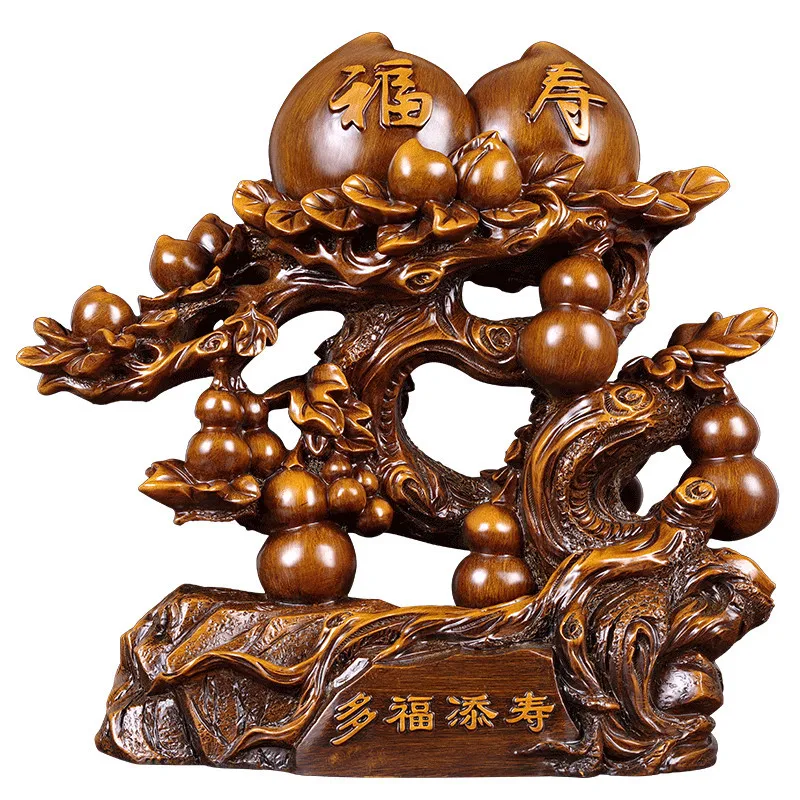 

Creativity Resin Old Man Birthday Gift White Crane Model Sculpture Ornaments Bogu Frame Auspicious Home Decoration Crafts D208