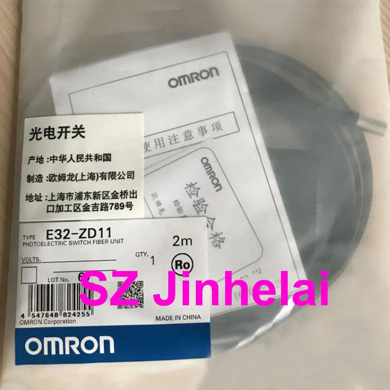 

OMRON E32-ZD11 Authentic original PHOTO ELECTRIC SWITCH FIBER UNIT 2M