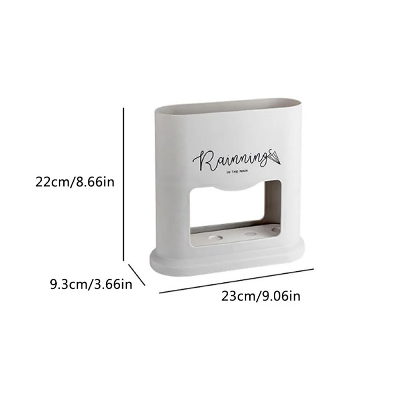 

Detachable Umbrella Bucket Creative 4 Hole Oval Umbrella Stand Long Handle Umbrella Folding Umbrella Dualpurpose Finishing Frame