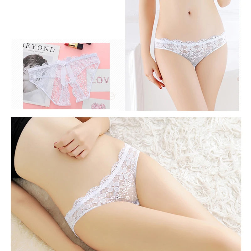 

Q Seamless Underpant Lace Women's Underwear Sexy Female Panties Sexy Breathable Thong Transparent Panties