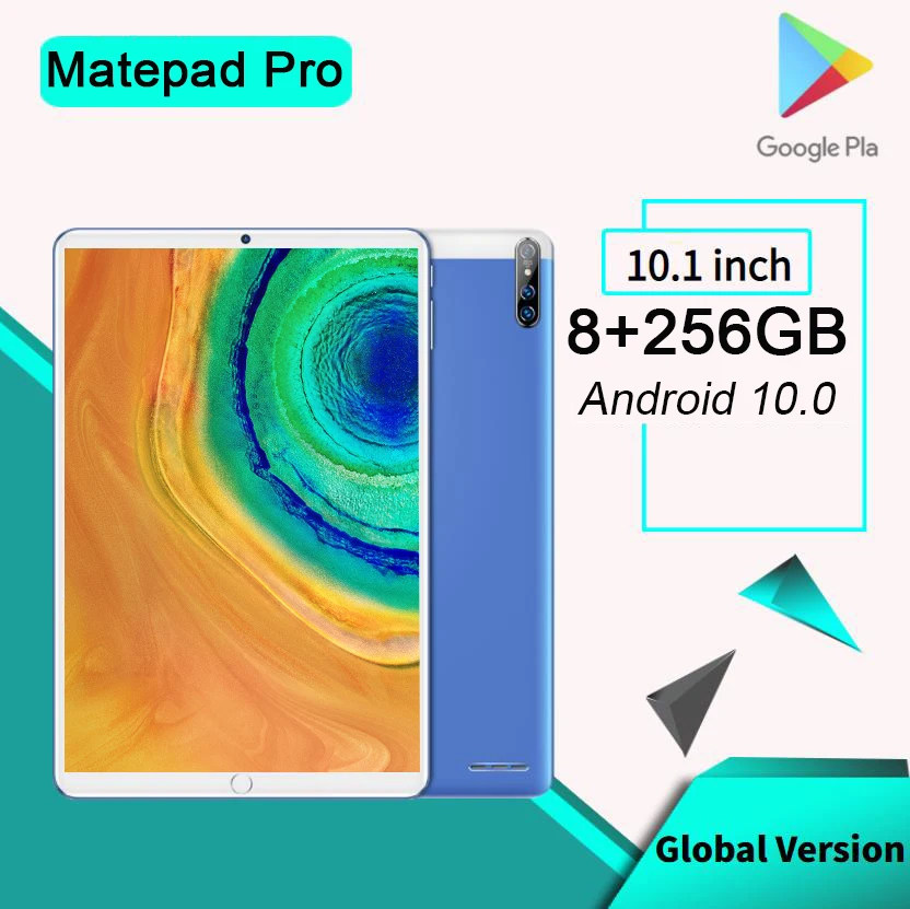

Android 10.0 Tablets 8GB RAM 256GB ROM tablet 10 inch 4G Network 10 Core Tablette Android Tablet PC Phone tablett