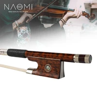 naomi snakewood fiddle bow 44 violin bow snakewood lever with paris eye snakewood frog silver mounted great balance