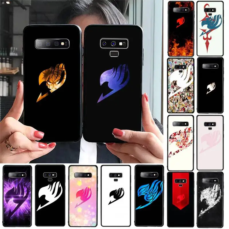 

YNDFCNB Anime Manga Fairy Tail logo Phone Case For Samsung Galaxy A30 A20 S20 A50S A30S A71 A10 A10S A7 A8 A6 plus Cases