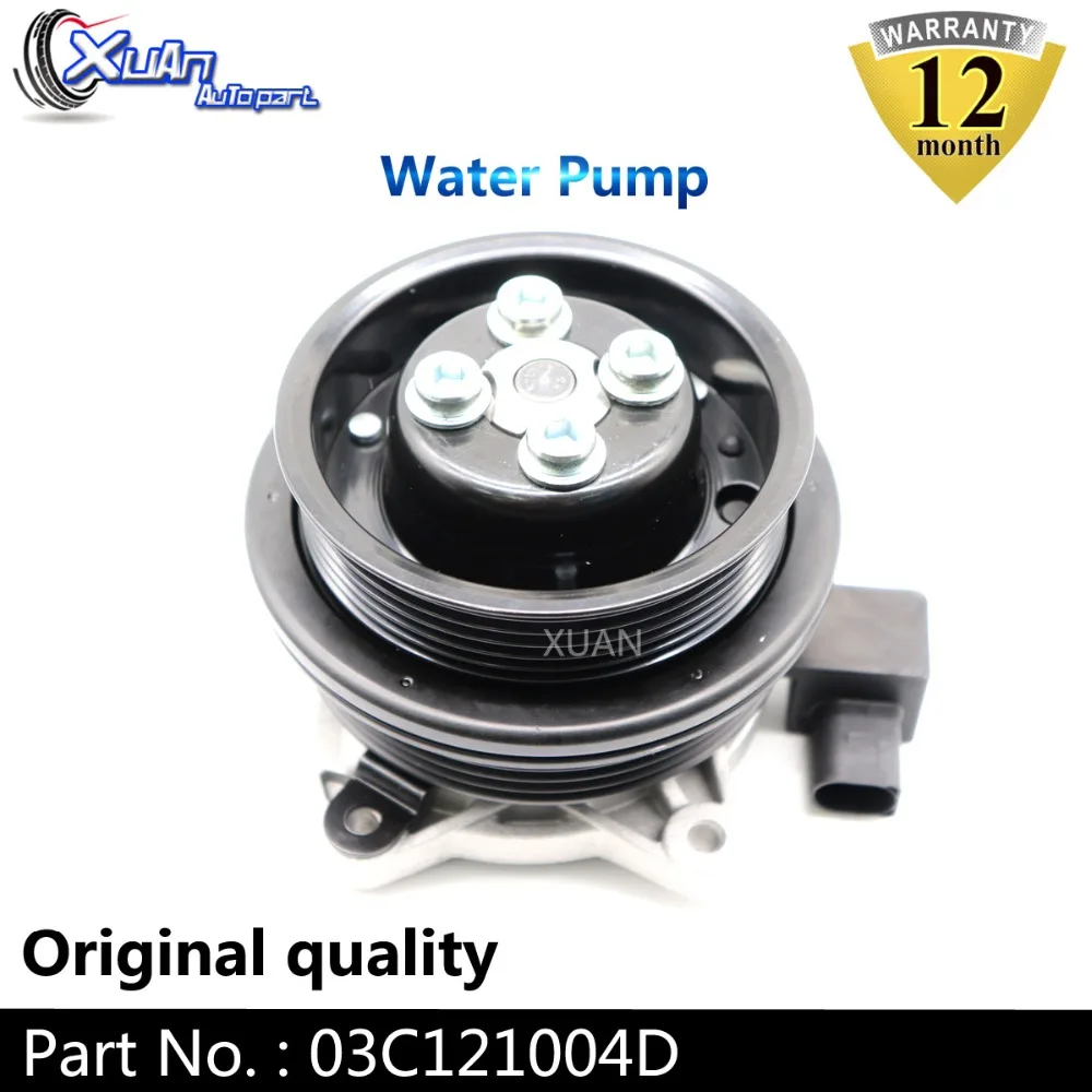 Водяной насос XUAN 03C121004D для Volkswagen Beetle Passat Polo Touran Tiguan Scirocco Golf V CC Audi A1 Skoda Fabia Seat