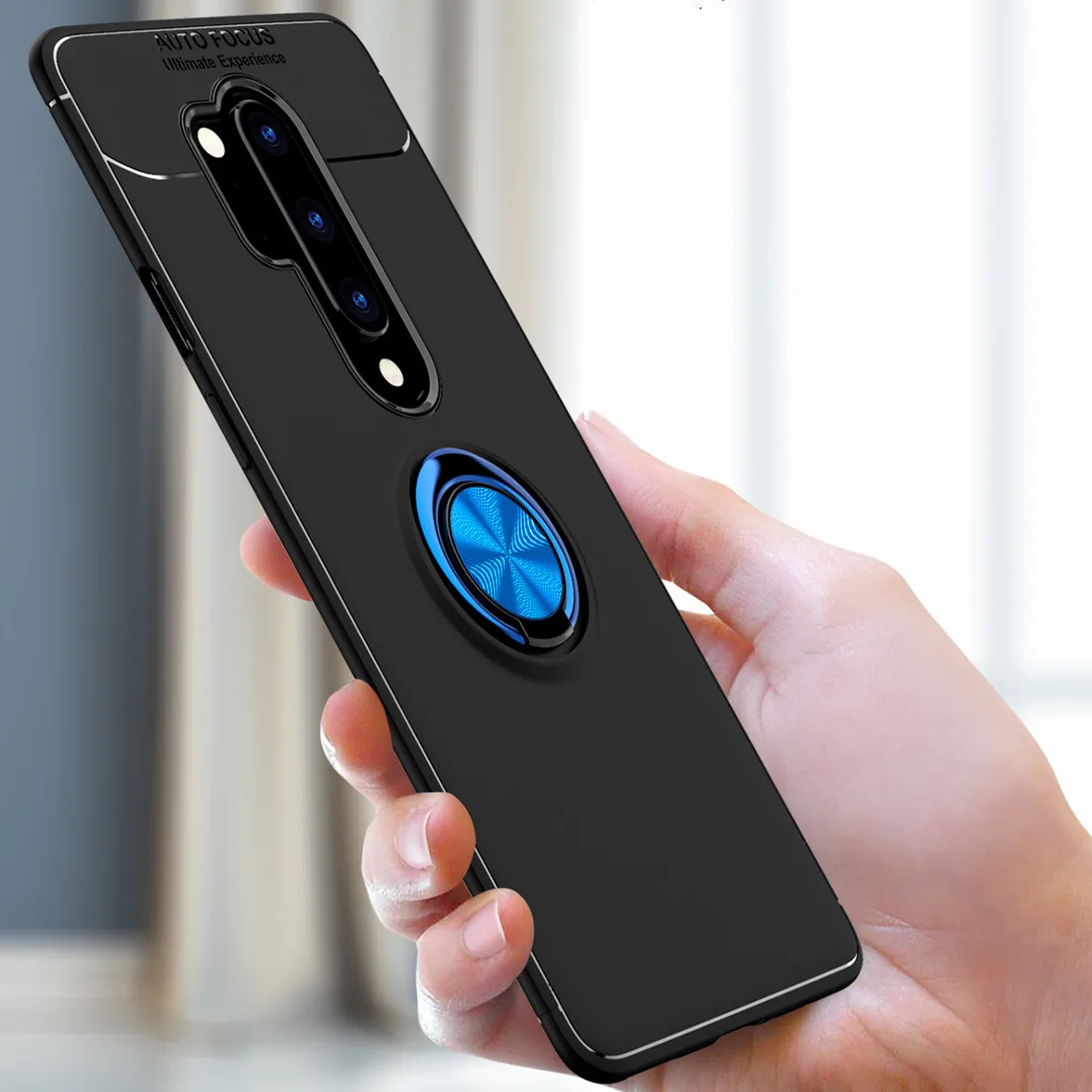 Shockproof Case For Oneplus 8Pro Soft Silicone Magnetic Ring Phone Back Cover Shell for One Plus 8 Coque Accessories|Бамперы| |