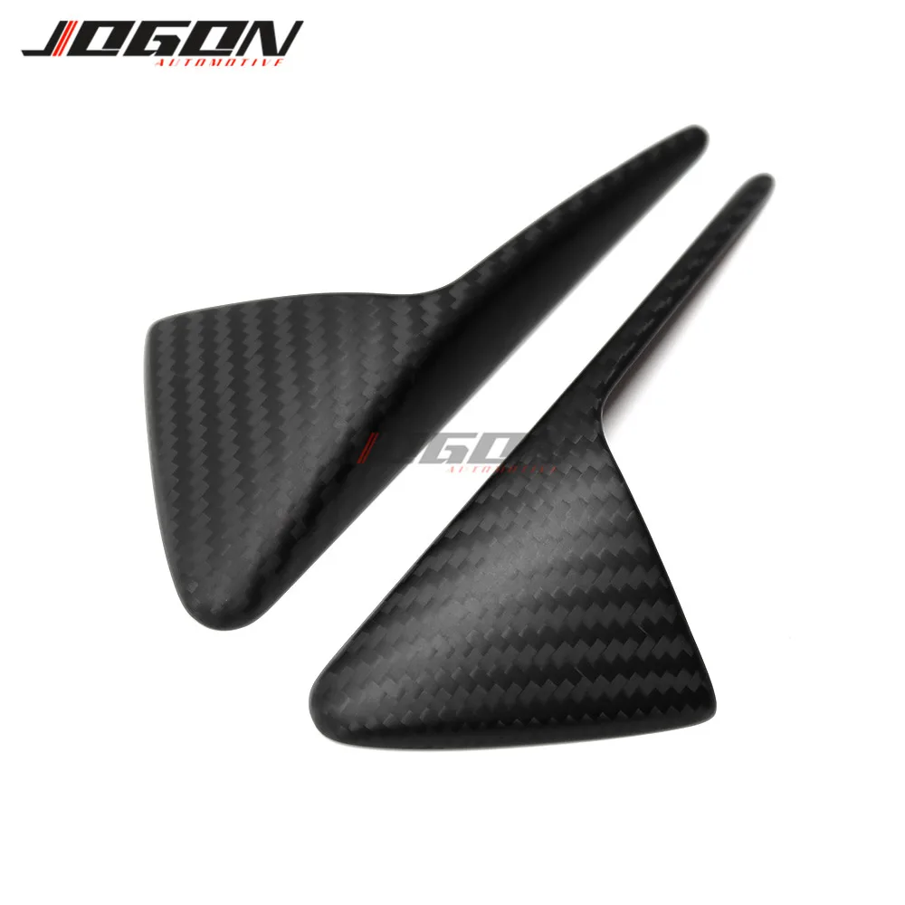 Настоящий Карбон сбоку боковые вентиляционные решетки украшение в виде камеры