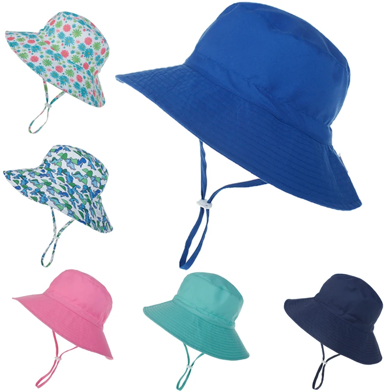 Летние быстросохнущие детские солнцезащитные шапочки детская шапка-ведро с