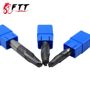 HRC50 шаровой носовой сплав покрытие вольфрамовый стальной инструмент ЧПУ Maching Endmills фрезерный станок Endmill