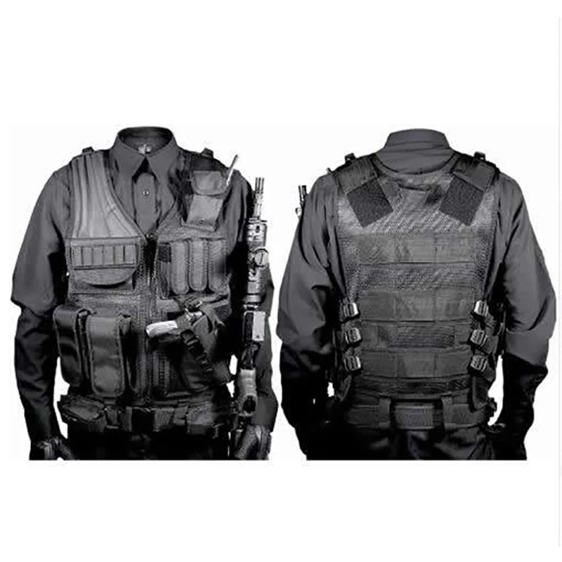 Охотничья одежда тактический жилет Swat куртка Chest Rig с несколькими карманами SWAT Army