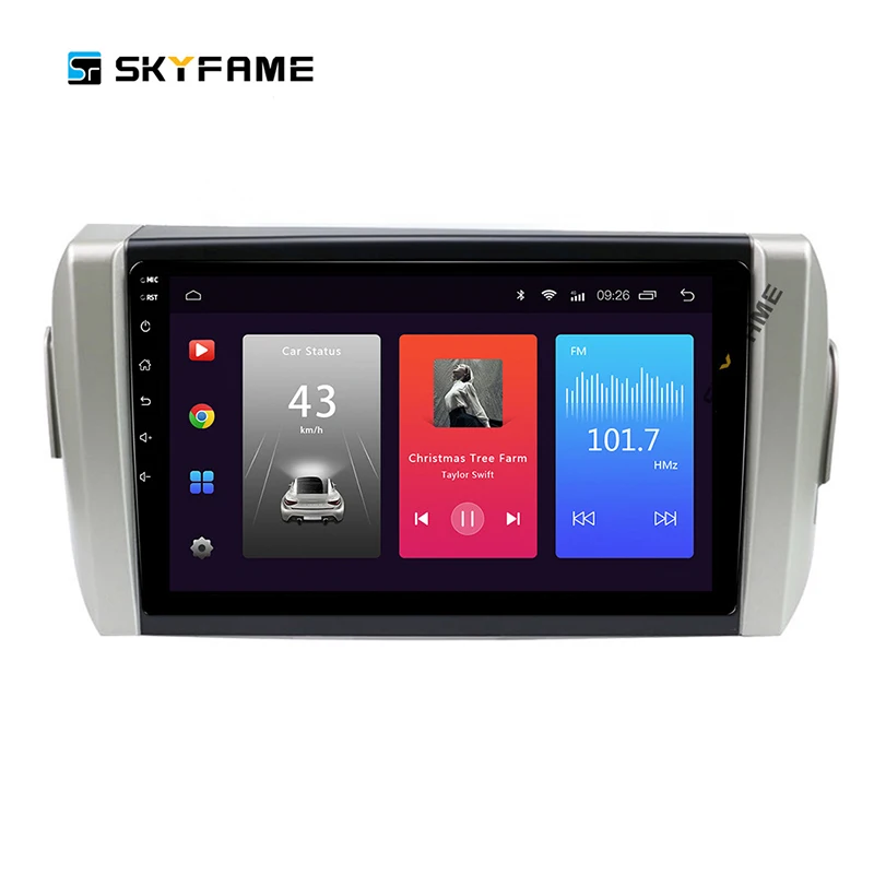 

SKYFAME 4+64G Car Radio Stereo For Toyota Innova 2016 Android Multimedia System GPS Navigation DVD Player