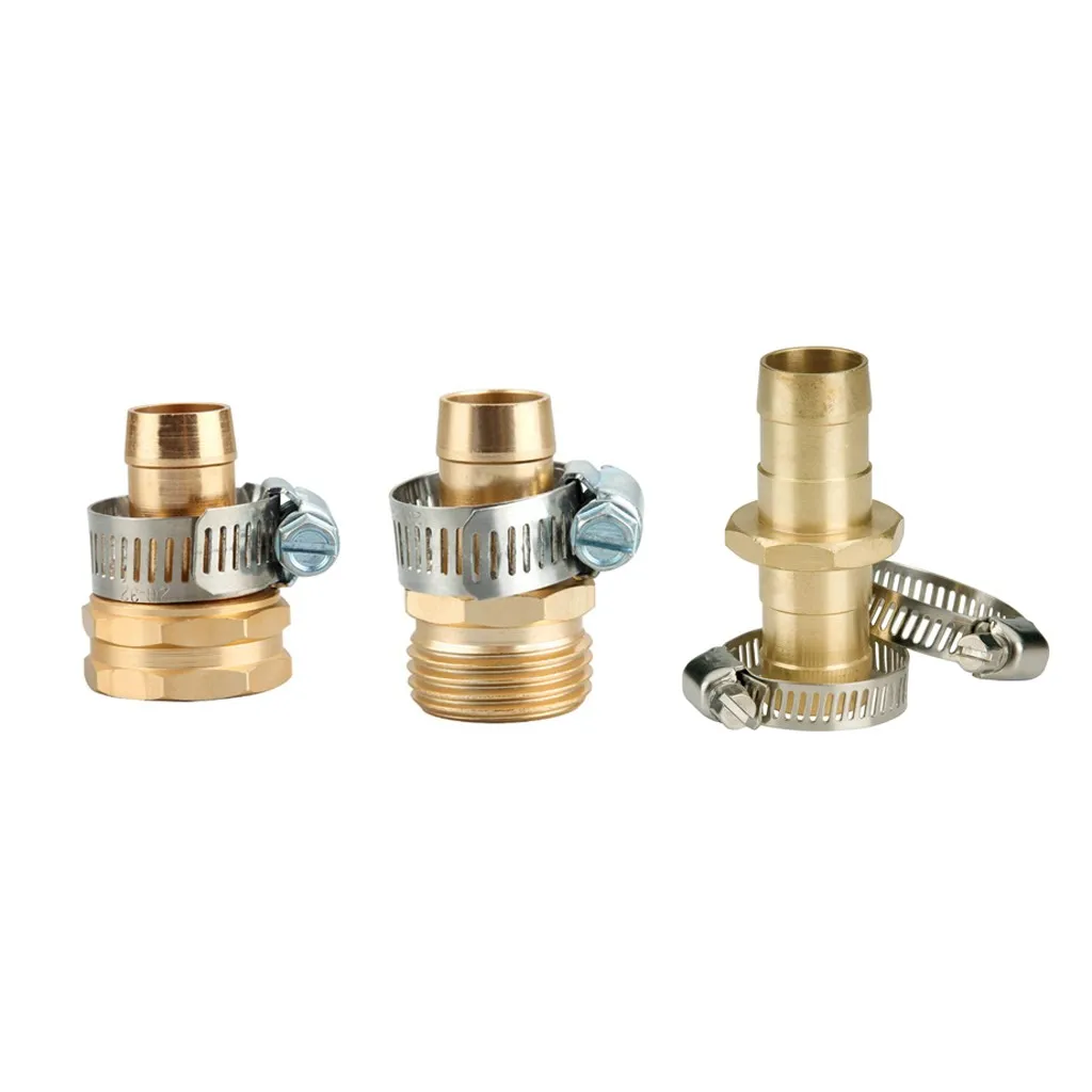 Комплект для ремонта садового шланга 3/4 1 комплект|Соединители водопровода| |