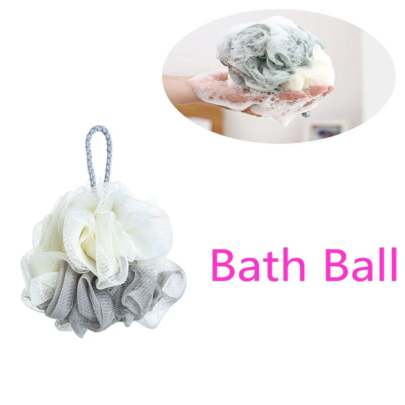 Мяч для ванны взрослых аксессуары большой шар с цветами инструменты мытья тела