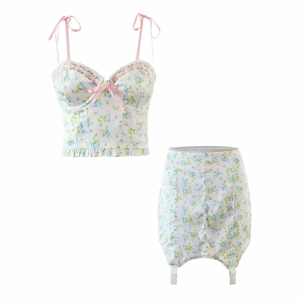 

Sexy white summer tops for women fashion floral lace crop top women tie front top cute vintage korean cami top spaghetti strap