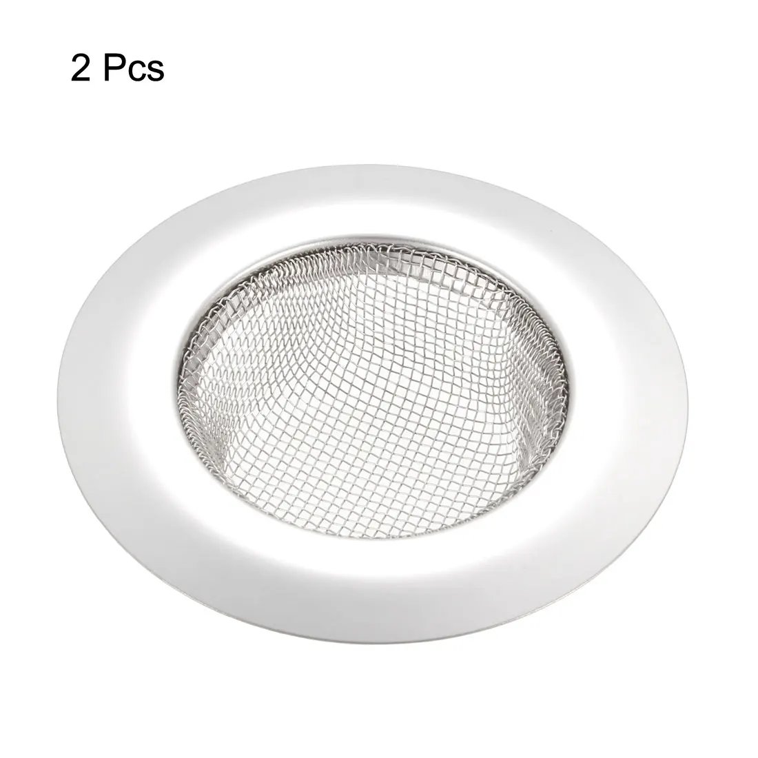

uxcell 2 Pcs Kitchen Sink Garbage Strainer 2.24 Inch Stainless Steel Sink Drain