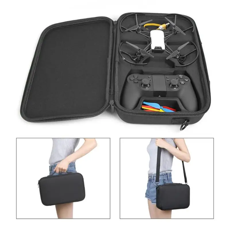 Portable Carrying Case Shoulder Storage Bag Protective Handbag for DJI Trow Tello Drone Gamesir T1d Remote Controller Handle