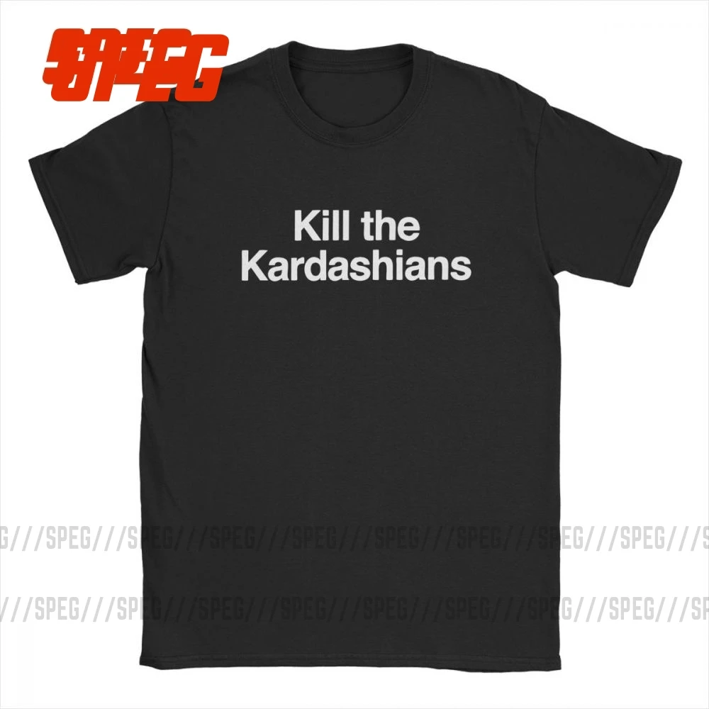 Мужская футболка с коротким рукавом Kill The Kardashians хлопковая из органического