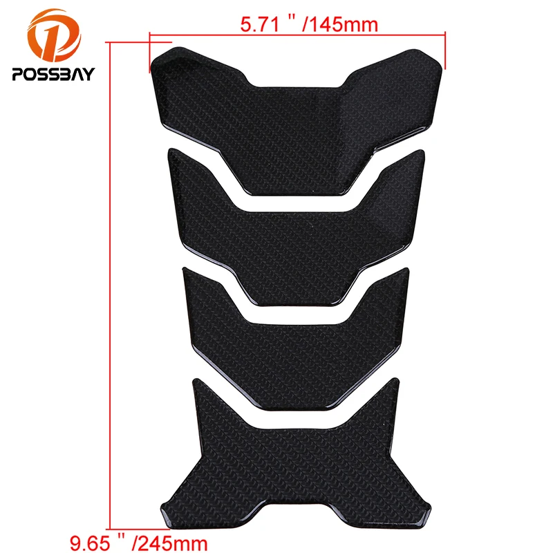 Наклейка для стайлинга мотоцикла POSSBAY крышка бака с газом топливным маслом