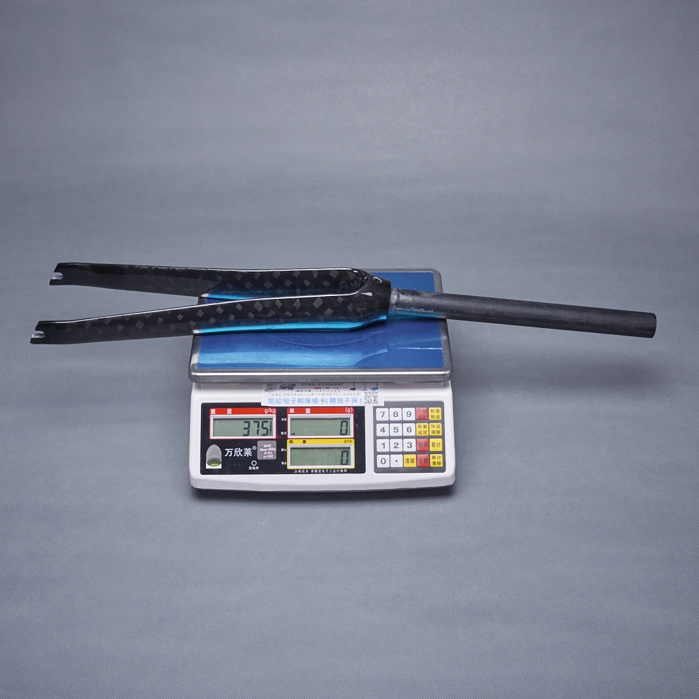 Велосипедная передняя вилка из углеродного волокна для дорожного велосипеда 700C