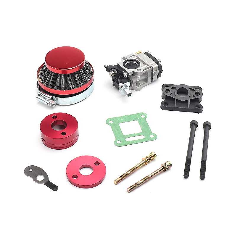Гоночный карбюратор набор карбюраторов воздушный фильтр стек 2 тактный 43cc 47cc 49cc