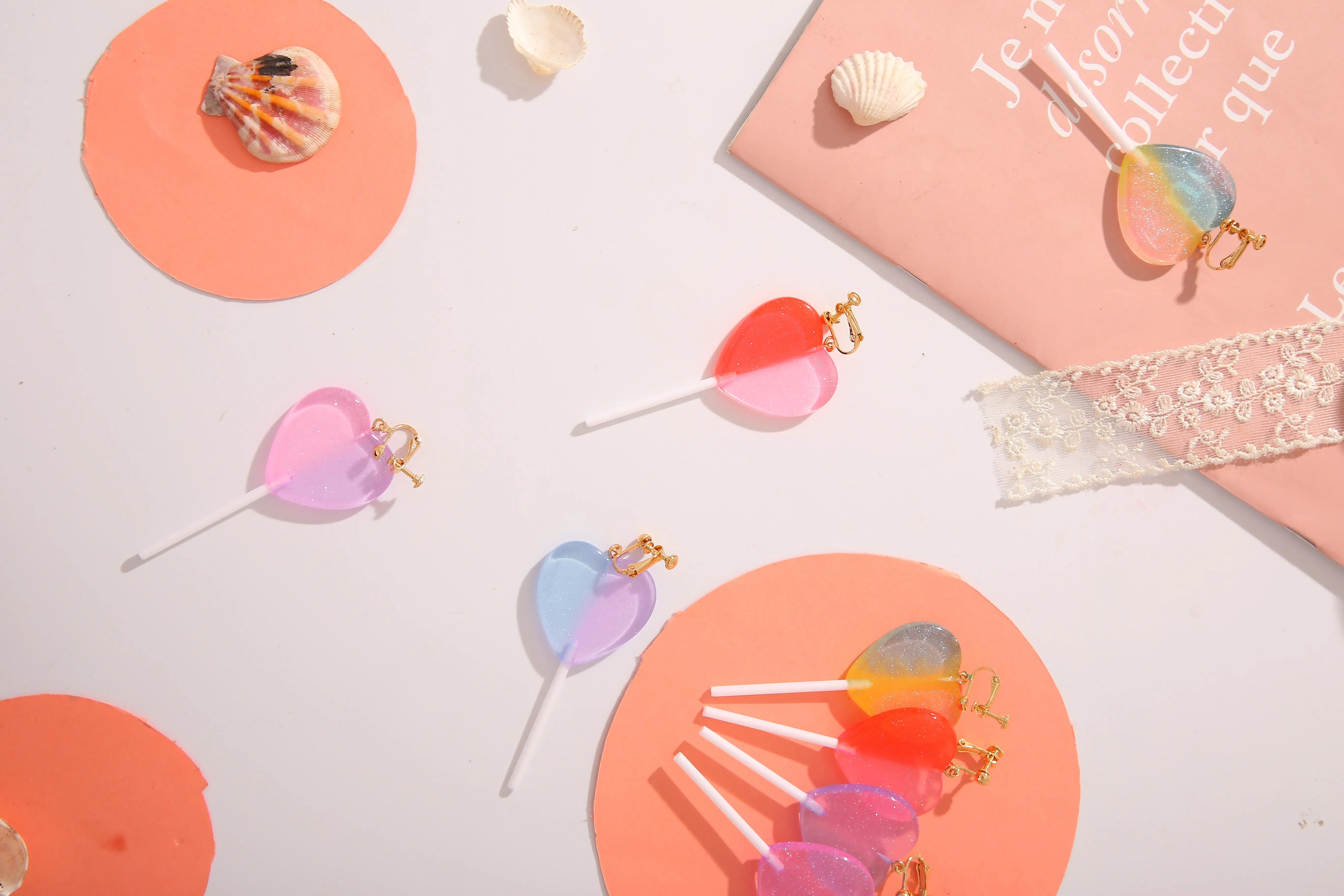 Женские серьги-клипсы E-ling милые дамские Украшения в подарок | и аксессуары