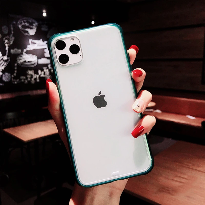 T11 Металлические линзы буквы чехлы протектор для iPhone 11 XS Max XR XS 6 6S 7 8 Plus Полный корпус мягкий ТПУ прозрачный задняя крышка телефона - Цвет: T11